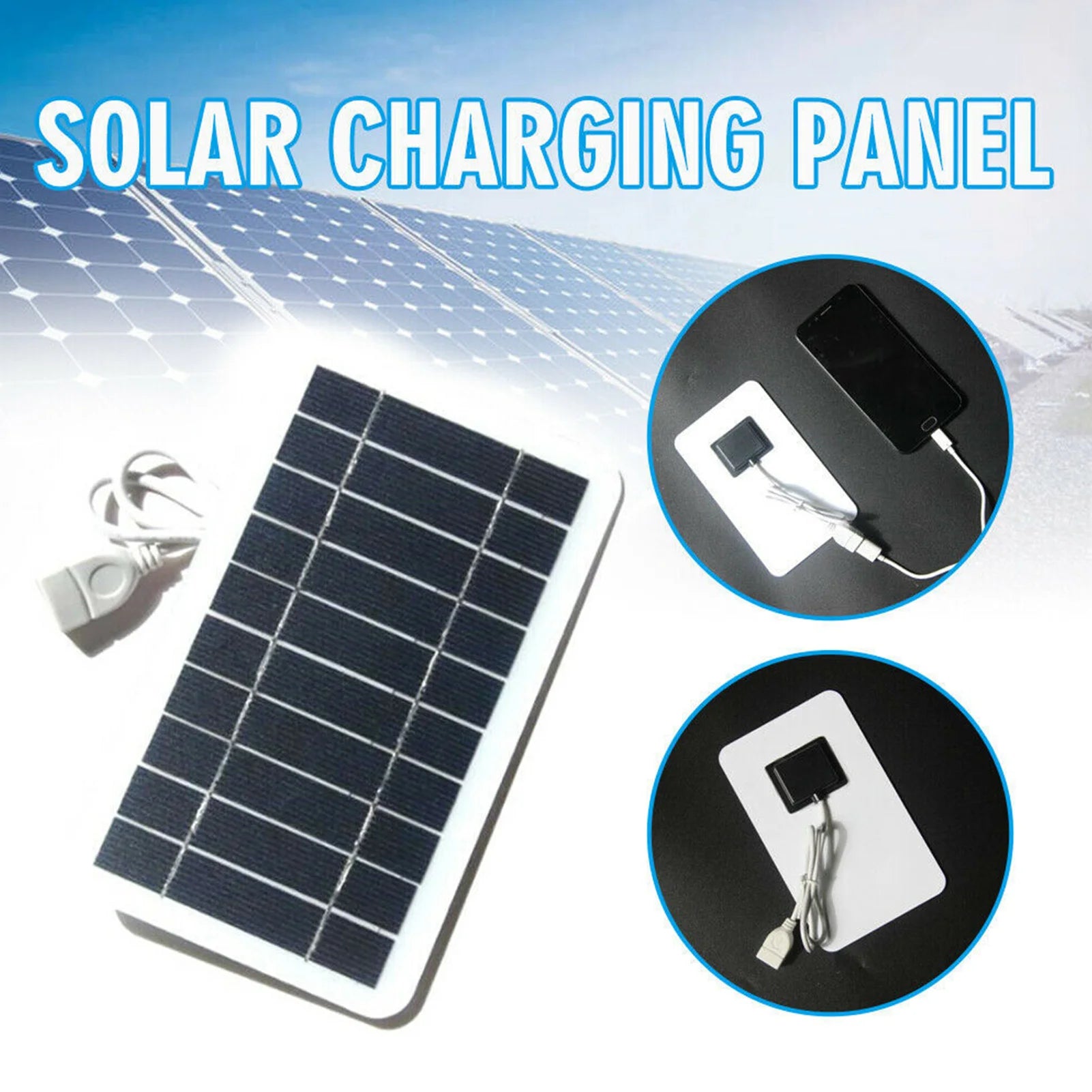 Solar Panel Charger Phone