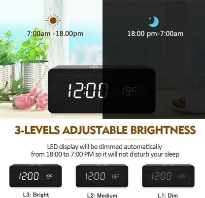 SMART CLOCK - Wireless Charging And Alarm Clock