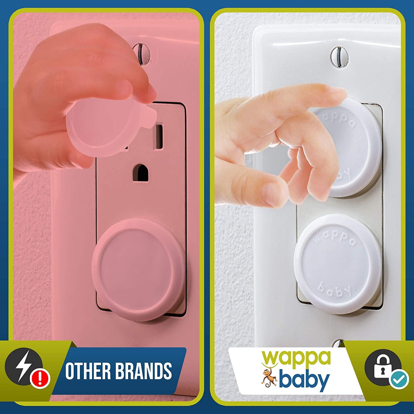 Sturdy Childproof Socket Covers