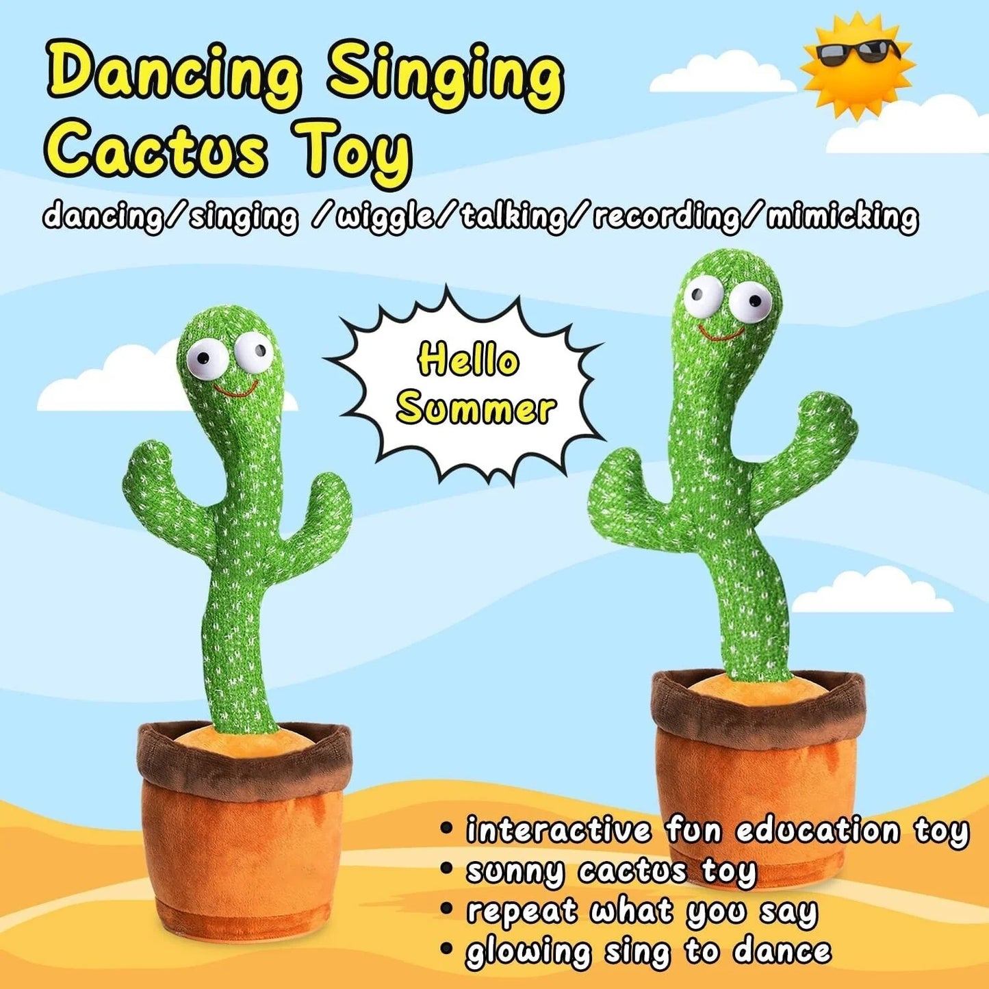 Crazy Dancing Cactus - Repite your words